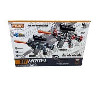 Mini M416 Water Bullet Gun DIY Model Assembly For Ages 14+ Role Play New 7-8mm